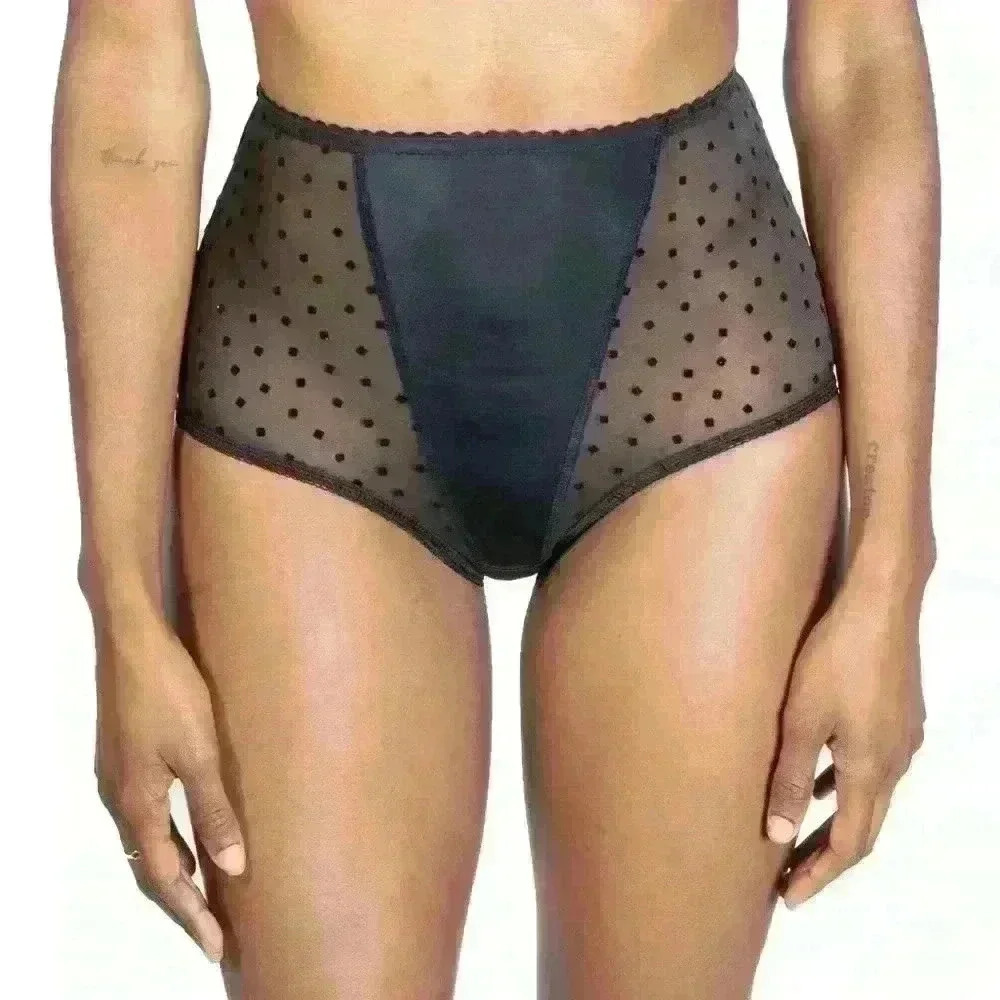 High Waist Full Coverage Panties Deneb by Less Is Amor